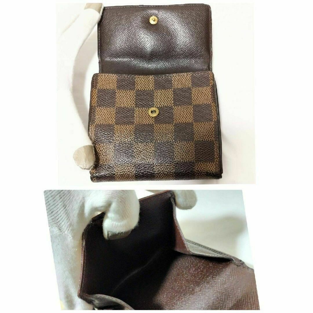 LOUIS VUITTON(ルイヴィトン)のたかぼ様フォロー割ルイヴィトン 折財布 ポルトフォイユ エリーズ ダミエ メンズのファッション小物(折り財布)の商品写真