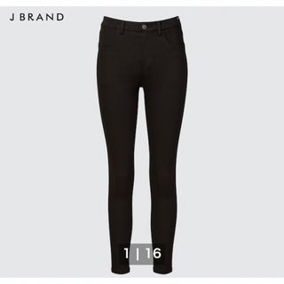 セオリー(theory)のtheory  jbrand ジェギンス スキニー UNIQLO 25 黒(デニム/ジーンズ)