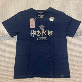 【新品】ハリーポッター　ロンドン限定　刺繍Tシャツ(Tシャツ/カットソー(半袖/袖なし))