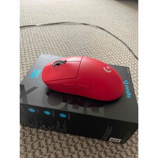 ロジクール(Logicool)のgpro x superlight RED(PC周辺機器)