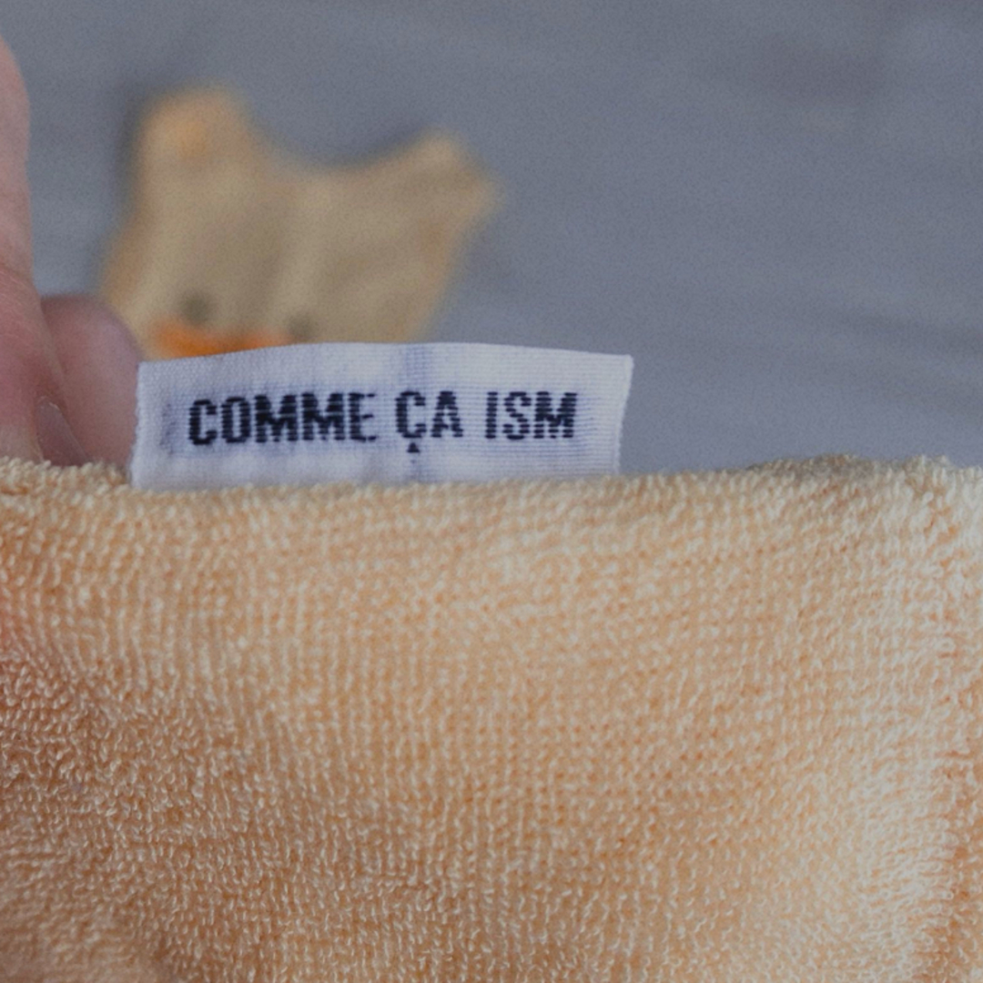 COMME CA ISM(コムサイズム)のひよこ　ロンパース　靴下　よだれかけ　セット キッズ/ベビー/マタニティのベビー服(~85cm)(ロンパース)の商品写真