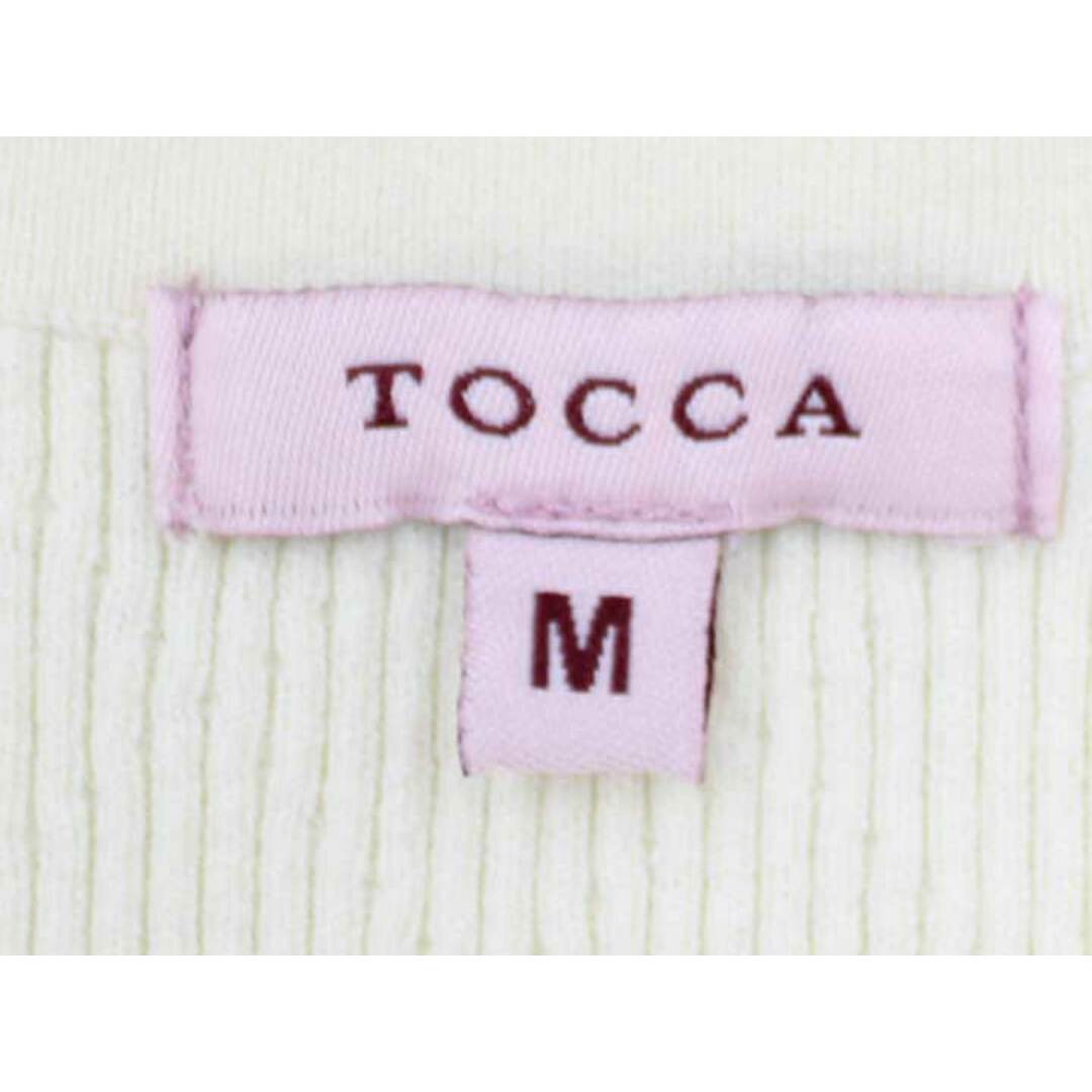 TOCCA(トッカ)の【春物新入荷】■TOCCA/トッカ■JEWELS KNITカーディガン/長袖 ホワイト/白 レディース M【中古】春夏 033042 レディースのトップス(カーディガン)の商品写真