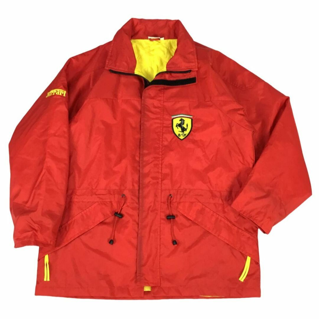 Ferrari(フェラーリ)の伊KAPPA製 フェラーリ クロスステッチ中綿入りナイロンフィールドジャケット メンズのジャケット/アウター(ブルゾン)の商品写真