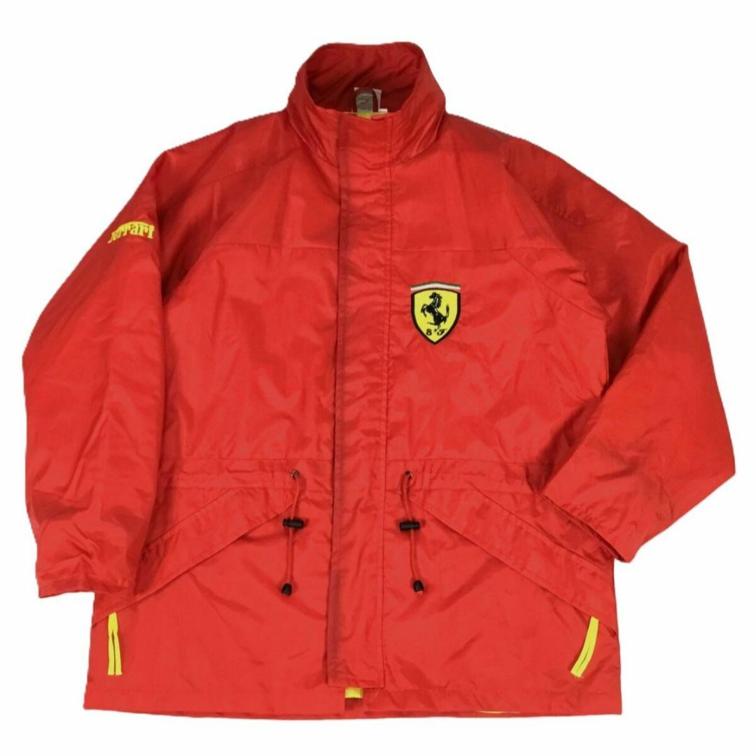 Ferrari(フェラーリ)の伊KAPPA製 フェラーリ クロスステッチ中綿入りナイロンフィールドジャケット メンズのジャケット/アウター(ブルゾン)の商品写真