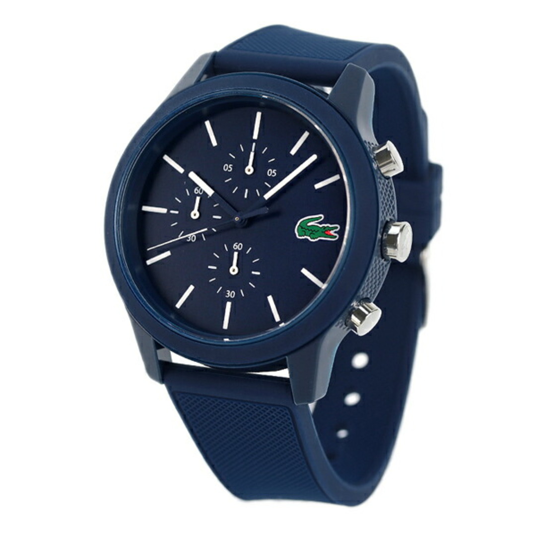 LACOSTE(ラコステ)の【新品】ラコステ LACOSTE 腕時計 メンズ 2010970 44mm クオーツ ブルーxブルー アナログ表示 メンズの時計(腕時計(アナログ))の商品写真