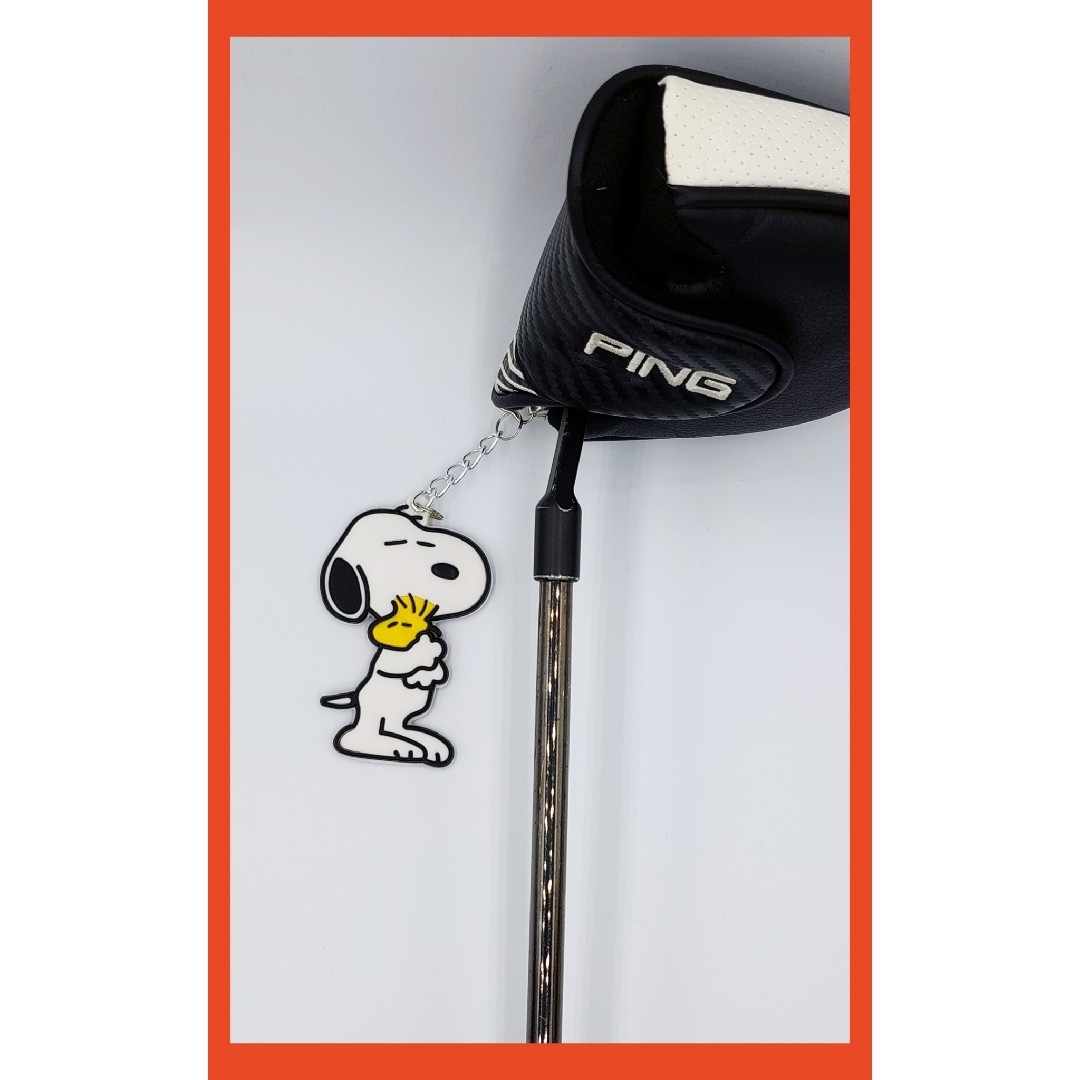 SNOOPY★両面タイプ★パターカバーキャッチャー スポーツ/アウトドアのゴルフ(その他)の商品写真