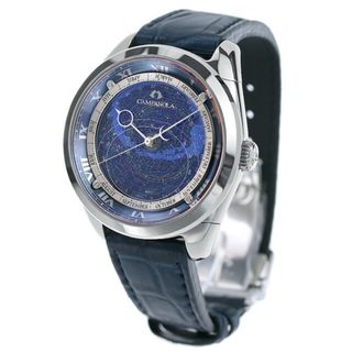 シチズン(CITIZEN)の【新品】シチズン CITIZEN CAMPANOLA 腕時計 メンズ AO4010-18M カンパノラ コスモサインコレクション クオーツ ブルーxネイビー アナログ表示(腕時計(アナログ))