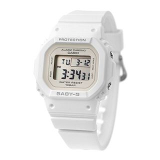 カシオ(CASIO)の【新品】カシオ CASIO Baby-G 腕時計 レディース BGD-565U-7DR ベビーG BGD-565シリーズ クオーツ 液晶xホワイト デジタル表示(腕時計)