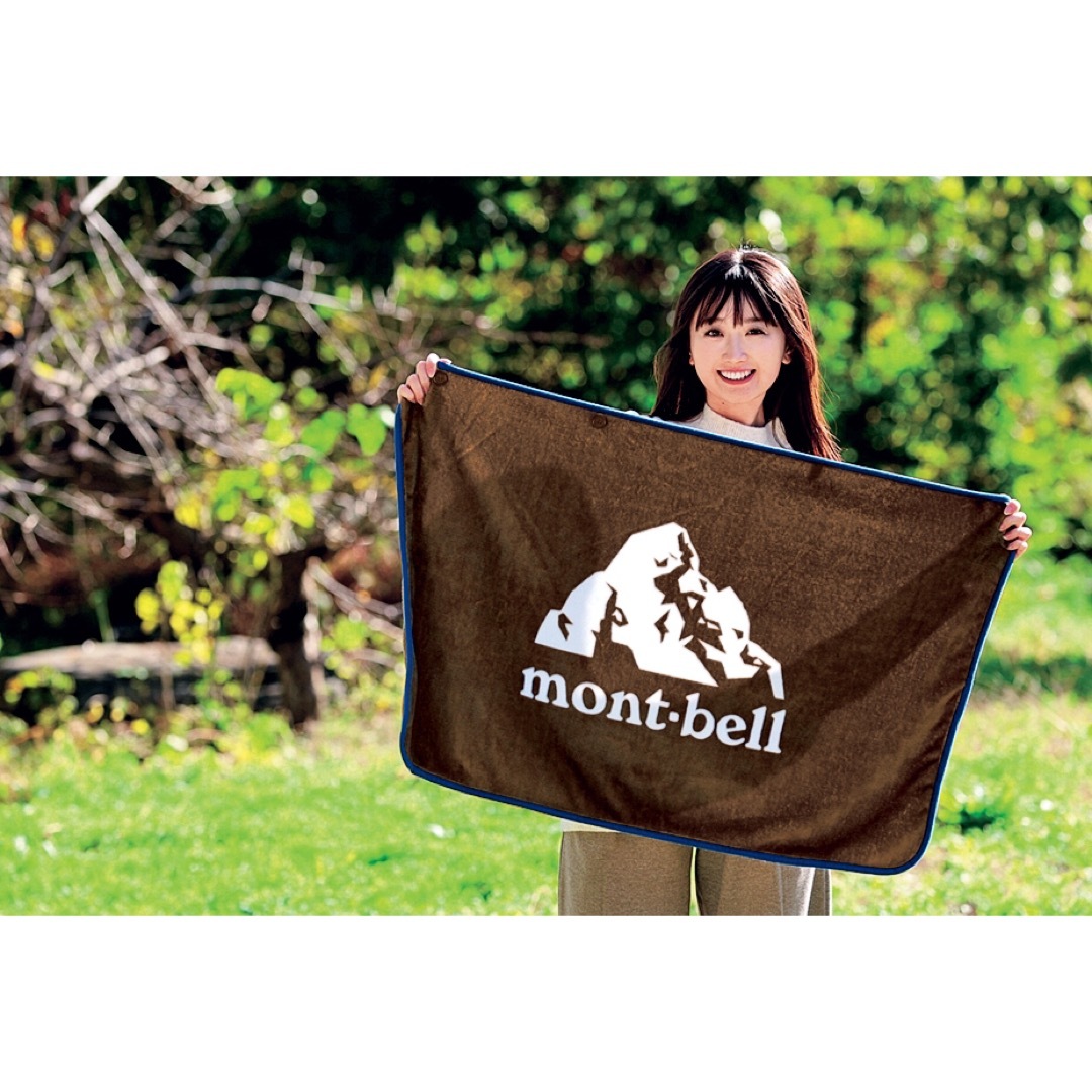 mont bell(モンベル)の【BE-PAL 2024年2月付録】mont-bell 極厚あったかブランケット スポーツ/アウトドアのアウトドア(その他)の商品写真