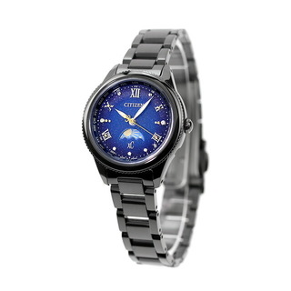 シチズン(CITIZEN)の【新品】シチズン CITIZEN xC 腕時計 レディース EE1007-75L クロスシー エコ・ドライブ電波 ブルーグラデーションxブラック アナログ表示(腕時計)