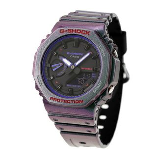 カシオ(CASIO)の【新品】カシオ CASIO G-SHOCK 腕時計 メンズ GA-2100AH-6ADR Gショック 2100シリーズ クオーツ ブラックx偏光ラメ アナデジ表示(腕時計(アナログ))