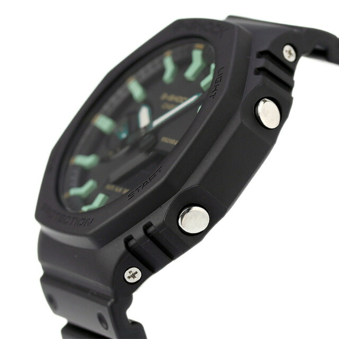 CASIO(カシオ)の【新品】カシオ CASIO G-SHOCK 腕時計 メンズ GA-2100RC-1ADR Gショック クオーツ ブラックxブラック アナデジ表示 メンズの時計(腕時計(アナログ))の商品写真