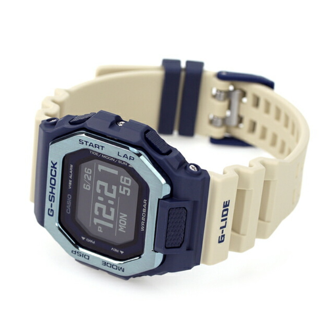 CASIO(カシオ)の【新品】カシオ CASIO G-SHOCK 腕時計 メンズ GBX-100TT-2DR Gショック クオーツ ネイビー/ブラックxベージュ デジタル表示 メンズの時計(腕時計(アナログ))の商品写真
