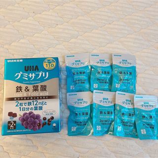 ユーハミカクトウ(UHA味覚糖)のグミサプリ UHA味覚糖 鉄＆葉酸(その他)