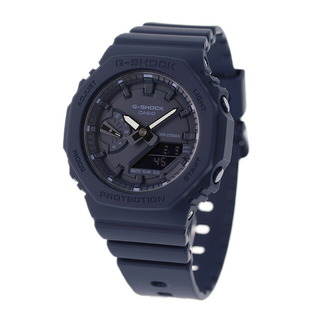 カシオ(CASIO)の【新品】カシオ CASIO G-SHOCK 腕時計 メンズ GMA-S2100BA-2A1DR Gショック クオーツ ネイビーxネイビー アナデジ表示(腕時計(アナログ))