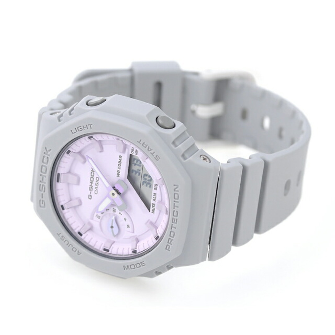 CASIO(カシオ)の【新品】カシオ CASIO G-SHOCK 腕時計 メンズ GMA-S2100NC-8ADR Gショック クオーツ ライトパープルxライトグレー アナデジ表示 メンズの時計(腕時計(アナログ))の商品写真