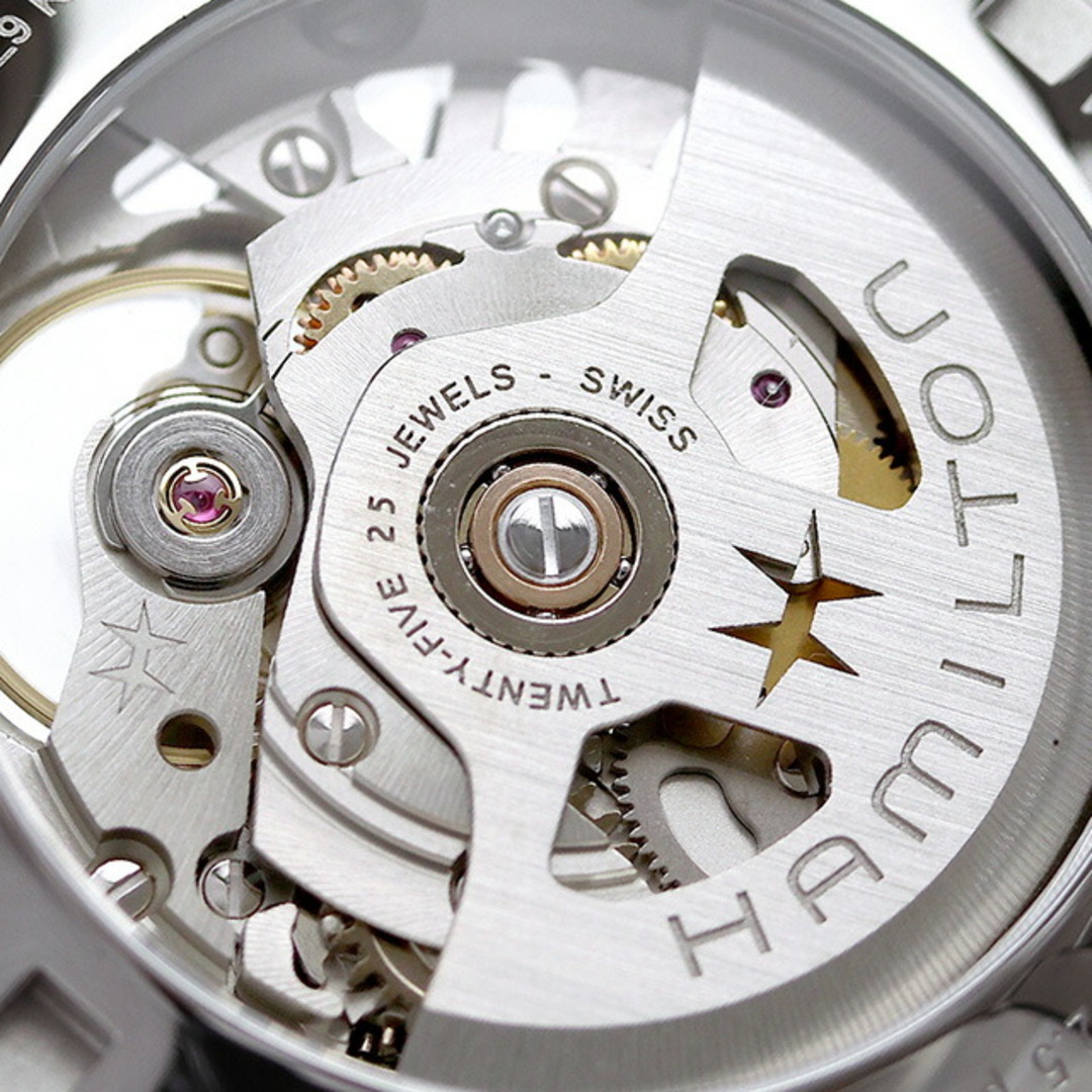 Hamilton(ハミルトン)の【新品】ハミルトン HAMILTON 腕時計 メンズ H32265101 ジャズマスター スケルトン レディ オート 自動巻き パープルxシルバー アナログ表示 メンズの時計(腕時計(アナログ))の商品写真
