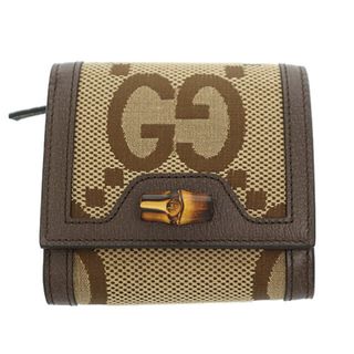 グッチ(Gucci)のグッチ GUCCI ジャンボGG ダイアナ バンブー コンパクトウォレット 財布(折り財布)