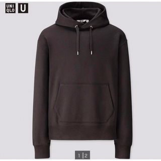 ユニクロ(UNIQLO)のユニクロ　ワイドフィットスウェットプルパーカー(パーカー)