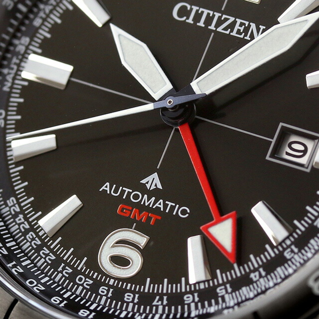 CITIZEN(シチズン)の【新品】シチズン CITIZEN PROMASTER 腕時計 メンズ NB6046-59E プロマスター SKYシリーズ メカニカル 自動巻き ブラックxシルバー アナログ表示 メンズの時計(腕時計(アナログ))の商品写真