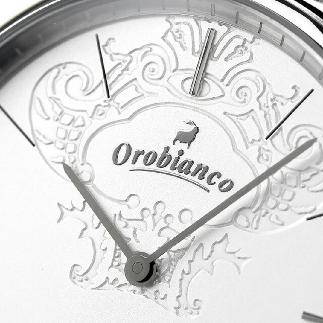 Orobianco(オロビアンコ)の【新品】オロビアンコ Orobianco 腕時計 メンズ OR004-3 クオーツ ホワイトxブラック アナログ表示 メンズの時計(腕時計(アナログ))の商品写真