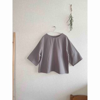 ご予約品 ハンドメイド ナチュラル服 チュニックプルオーバー 2点(シャツ/ブラウス(長袖/七分))