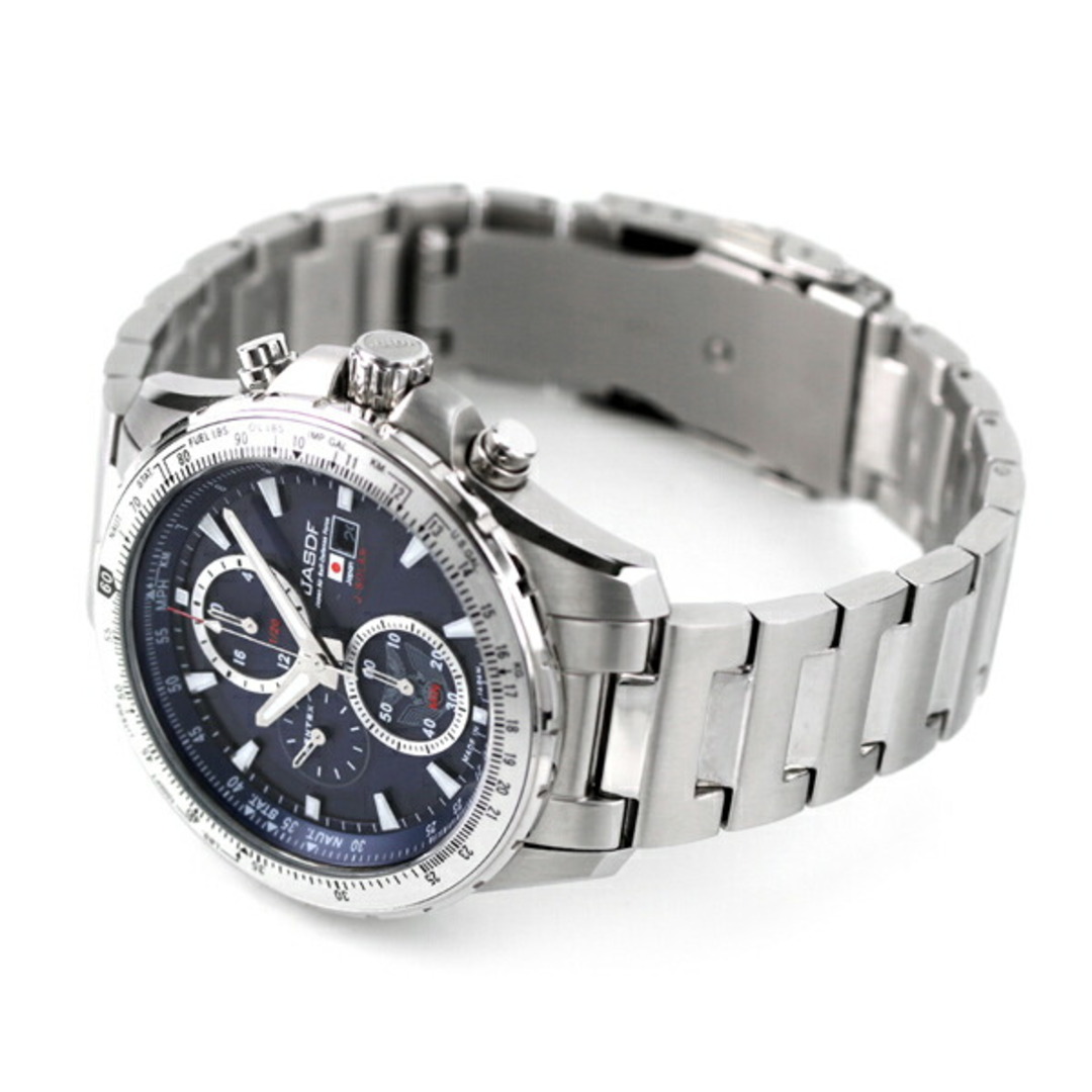KENTEX(ケンテックス)の【新品】ケンテックス Kentex 腕時計 メンズ S802M-01 航空自衛隊 ソーラー ダークブルーxシルバー アナログ表示 メンズの時計(腕時計(アナログ))の商品写真