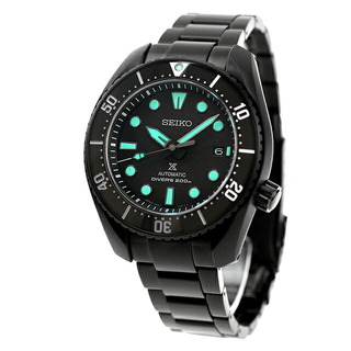 セイコー(SEIKO)の【新品】セイコー SEIKO PROSPEX 「海」シリーズ 腕時計 メンズ SBDC193 プロスペックス ダイバースキューバ メカニカル 限定モデル 自動巻き ブラックxブラック アナログ表示(腕時計(アナログ))