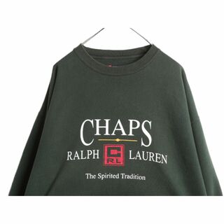 Ralph Lauren - 90s チャップス ラルフローレン プリント スウェット 
