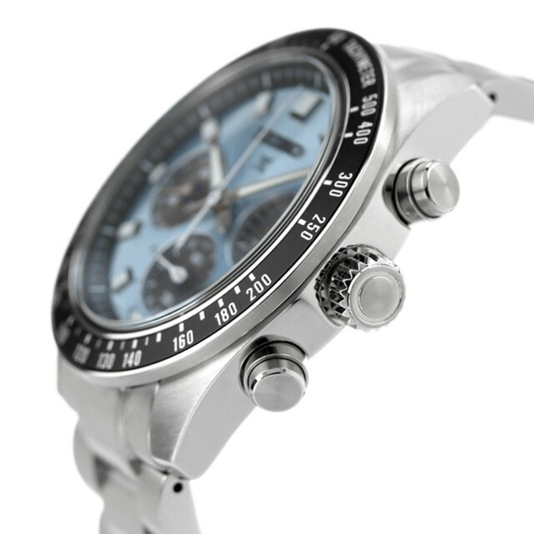 SEIKO(セイコー)の【新品】セイコー SEIKO PROSPEX 腕時計 メンズ SBDL109 プロスペックス スピードタイマー ソーラークロノグラフ レギュラーモデル ソーラー アイスブルーxシルバー アナログ表示 メンズの時計(腕時計(アナログ))の商品写真