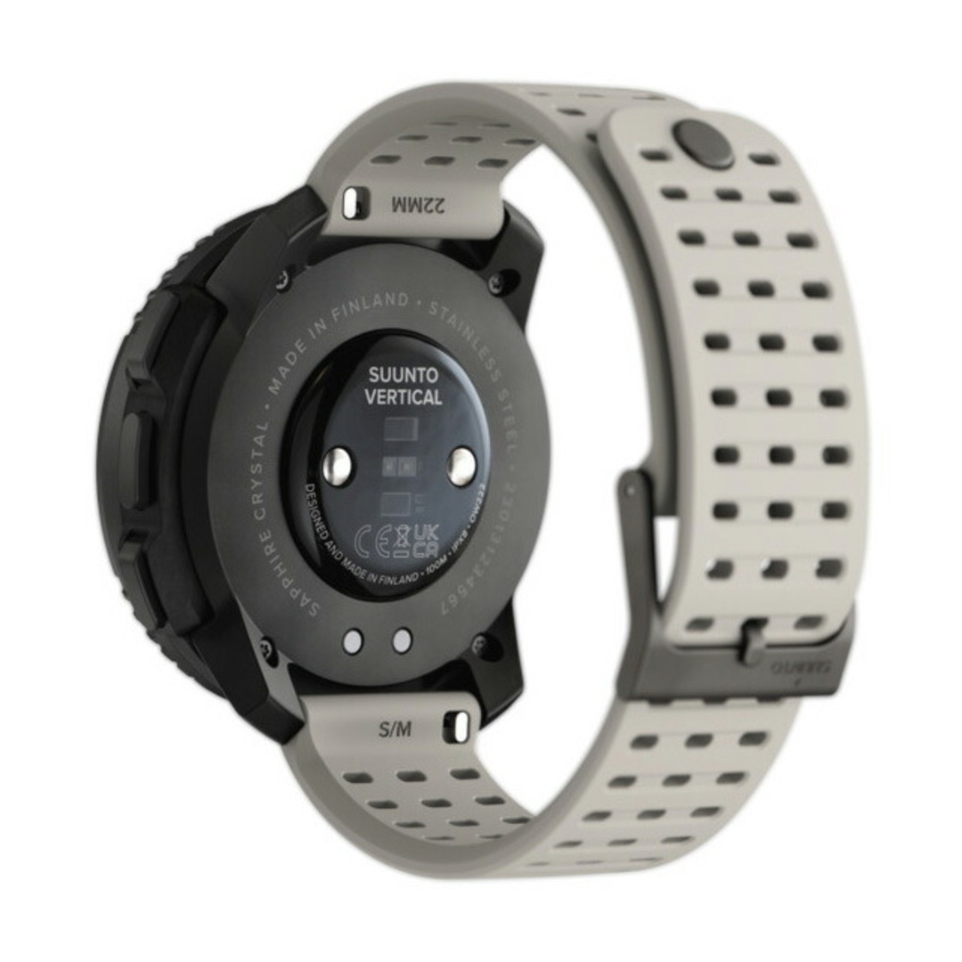 SUUNTO(スント)の【新品】スント SUUNTO 腕時計 メンズ SS050863000 バーティカル ブラック サンド 充電式クオーツ 液晶xベージュ デジタル表示 メンズの時計(腕時計(アナログ))の商品写真