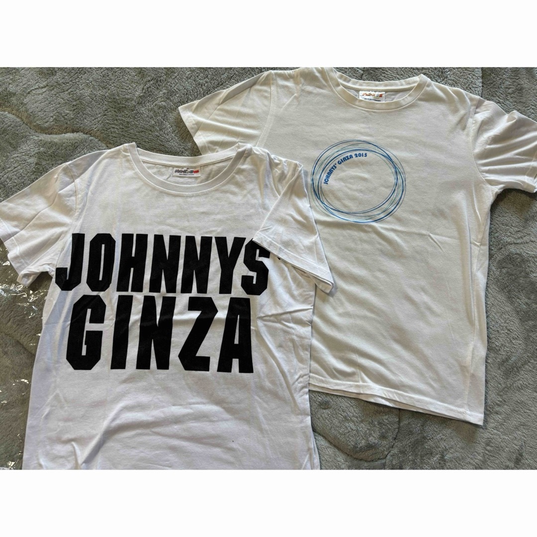 ジャニーズ銀座　2014 2015 Tシャツ 2枚セット   エンタメ/ホビーのタレントグッズ(アイドルグッズ)の商品写真