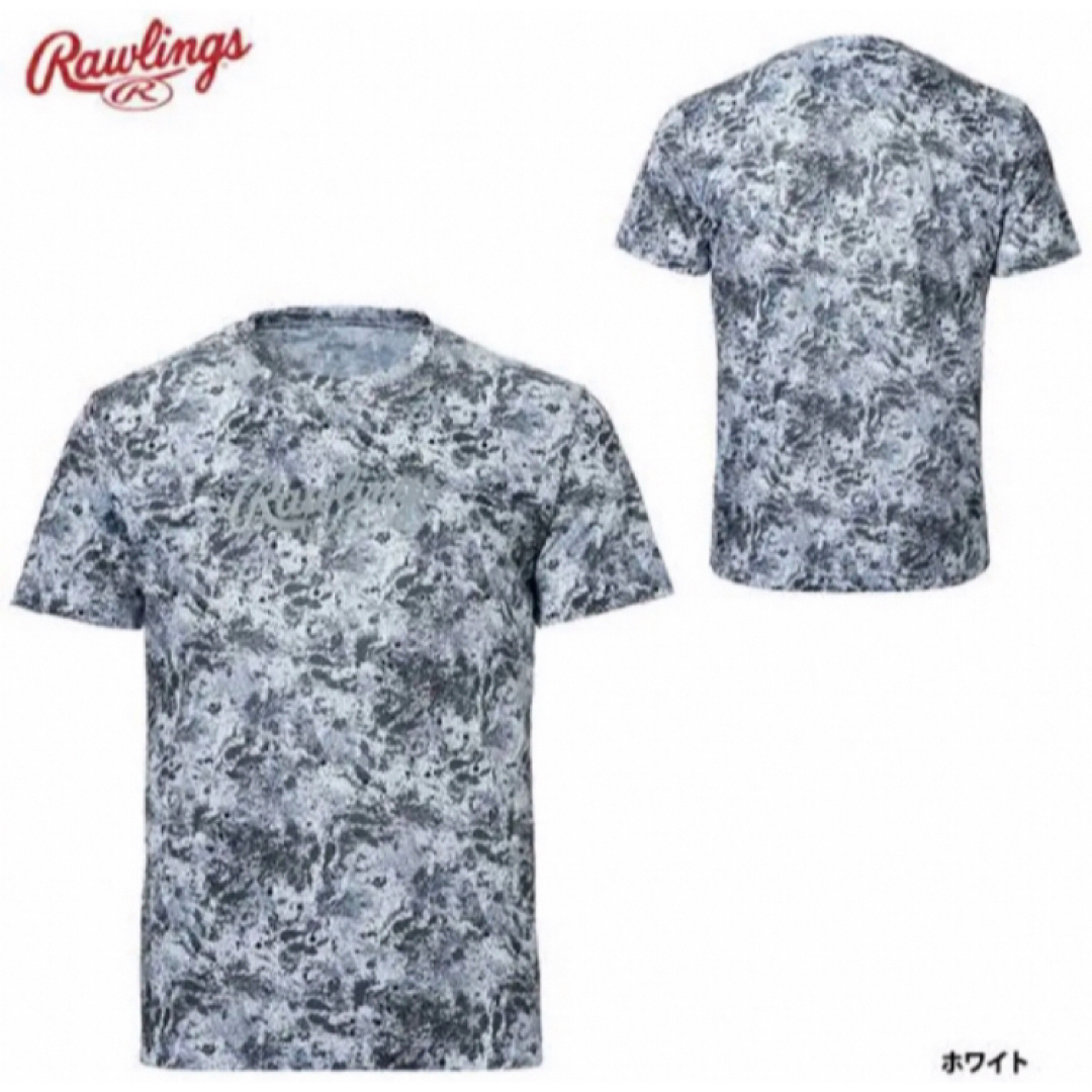 Rawlings(ローリングス)の送料無料 新品 Rawlings コンバット08 ブリザードTシャツ XO WT スポーツ/アウトドアの野球(ウェア)の商品写真