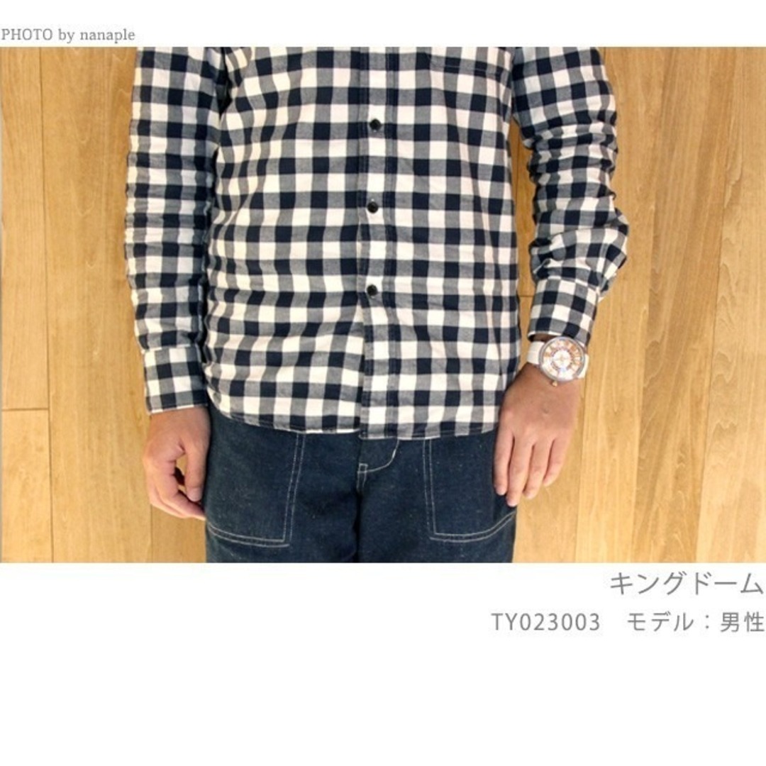 Tendence(テンデンス)の【新品】テンデンス TENDENCE 腕時計 メンズ TY023014 キングドーム 阿部選手引退記念モデル クオーツ ブラックxオレンジ アナログ表示 メンズの時計(腕時計(アナログ))の商品写真