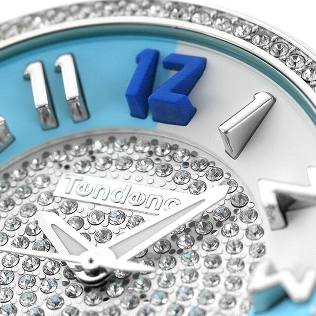 Tendence(テンデンス)の【新品】テンデンス TENDENCE 腕時計 メンズ TY930110S クレイジーミディアム クオーツ シルバーxホワイト/アイスブルー アナログ表示 メンズの時計(腕時計(アナログ))の商品写真
