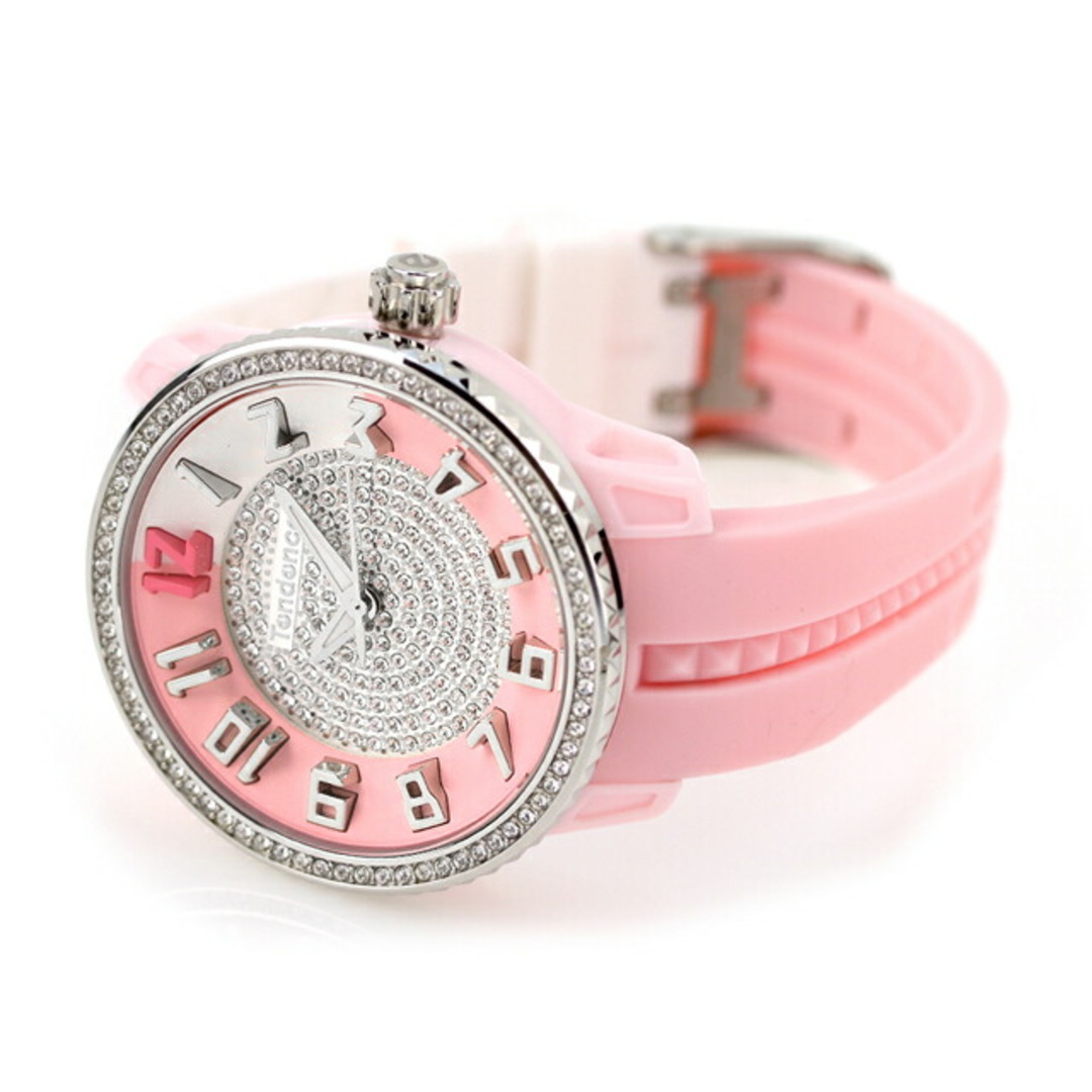 Tendence(テンデンス)の【新品】テンデンス TENDENCE 腕時計 メンズ TY930111S クレイジーミディアム クオーツ シルバーxホワイト/ピンク アナログ表示 メンズの時計(腕時計(アナログ))の商品写真