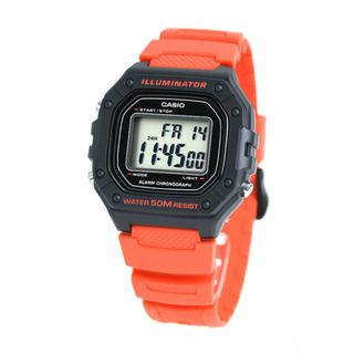 カシオ(CASIO)の【新品】カシオ CASIO 腕時計 メンズ W-218H-4BVDF クオーツ 液晶xレッド デジタル表示(腕時計(アナログ))