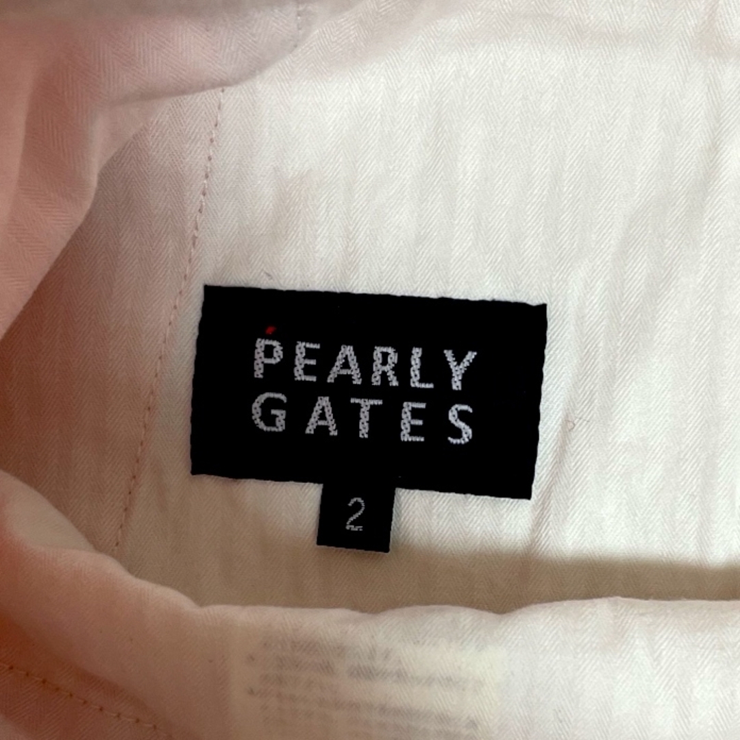 PEARLY GATES(パーリーゲイツ)のPEARLY GATES パーリーゲイツ ハーフパンツ　レディース　サイズ2 レディースのパンツ(ハーフパンツ)の商品写真