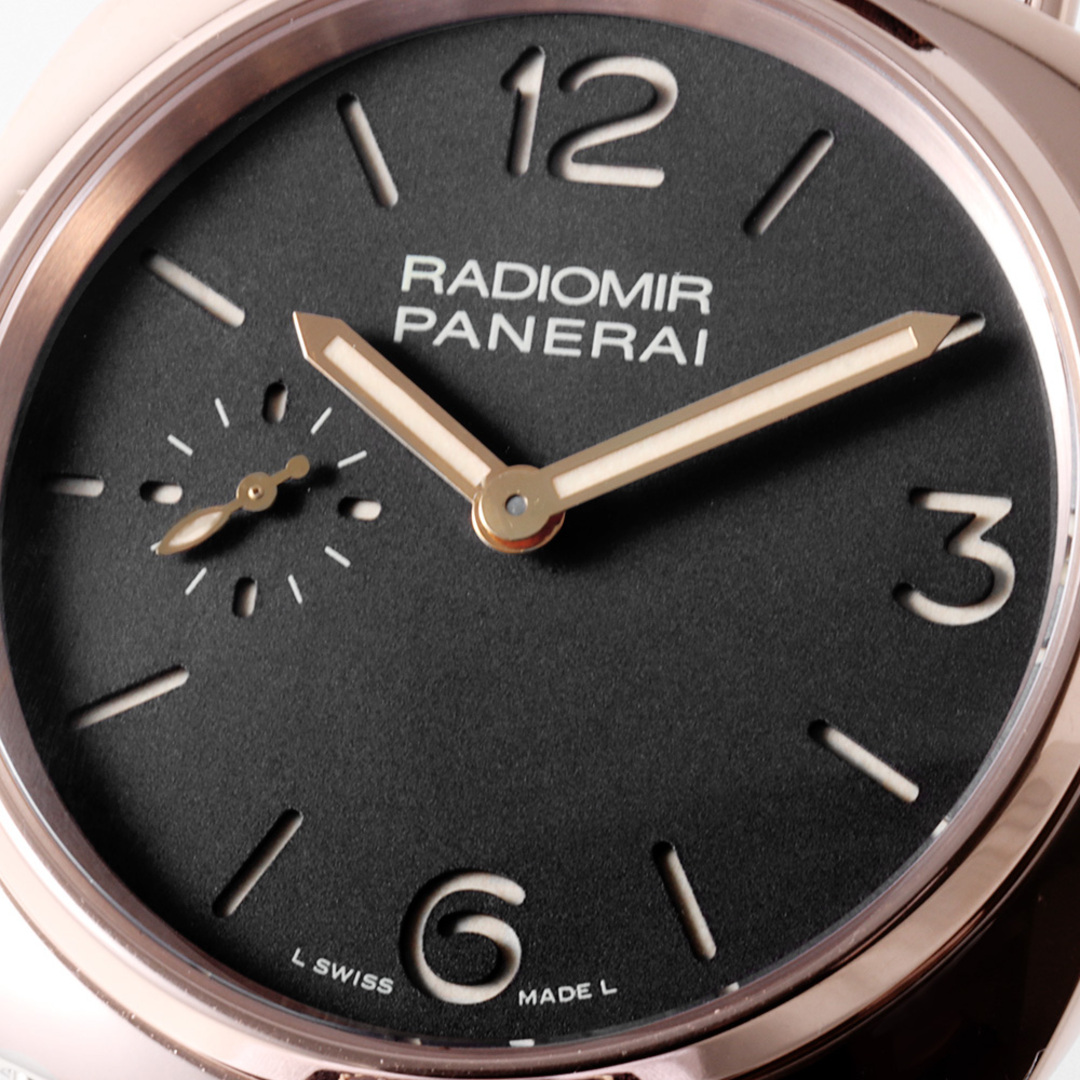 PANERAI(パネライ)のパネライ ラジオミール オロロッソ PAM00439 O番 メンズ 中古 腕時計 メンズの時計(腕時計(アナログ))の商品写真