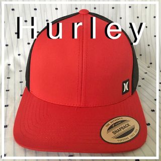 ハーレー(Hurley)のＨＵＲＬＥＹハーレーUS限定ラバーアイコントラッカーキャップ帽子(サーフィン)