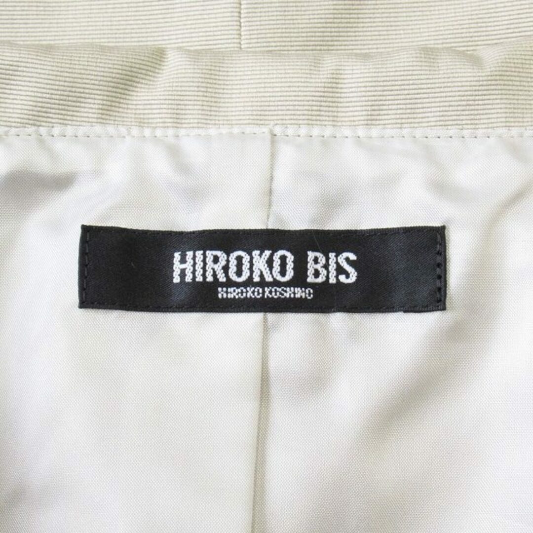 HIROKO BIS(ヒロコビス)のヒロコビス HIROKO BIS ビジューボタン ジャケット ブルゾン 薄手 9 レディースのジャケット/アウター(その他)の商品写真