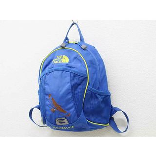 ザノースフェイス(THE NORTH FACE)の【新入荷!】▼ザ・ノースフェイス/THE NORTH FACE▼リュック/バッグ 青×黄×茶 【中古】 子供 キッズ kids 男の子 bagetc 923042(リュックサック)