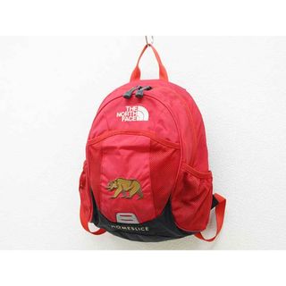 ザノースフェイス(THE NORTH FACE)の【新入荷!】▼ザ・ノースフェイス/THE NORTH FACE▼リュック/バッグ 赤×黒×茶 【中古】 子供 キッズ kids 男の子 bagetc 923042(リュックサック)