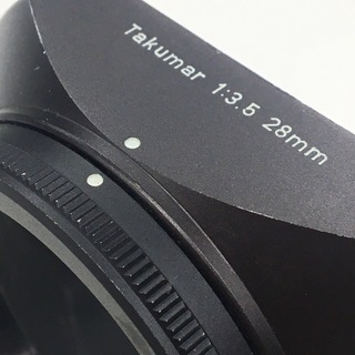ペンタックス(PENTAX)のASAHI KOGAKU レア 広角28mm 角型スクエア 金属レンズフード(レンズ(単焦点))