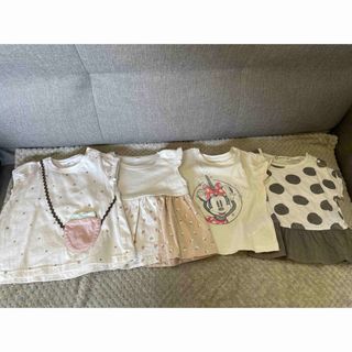 ギャップ(GAP)の80サイズ　Tシャツ4枚セット　バースデー　GAP(Ｔシャツ)