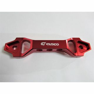 CUSCO クスコ バッテリー ホルダー ステー アルミ S レッド A(汎用パーツ)