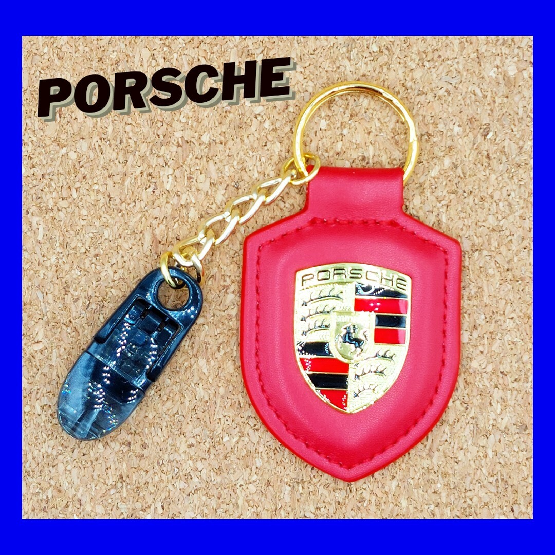 PORSCHE★パターカバーキャッチャー★レッド スポーツ/アウトドアのゴルフ(その他)の商品写真