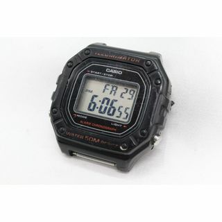 カシオ(CASIO)の【W128-8】動作品 カシオ イルミネーター デジタル 腕時計 フェイスのみ(腕時計(デジタル))