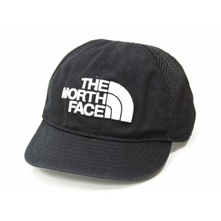 ザノースフェイス(THE NORTH FACE)の【春物 新入荷!】▲ザ・ノースフェイス/THE NORTH FACE▲48cm(BF) トラッカーメッシュキャップ/帽子 黒 アウトドア【中古】子供 キッズ kids ベビー baby 男の子 女の子 春夏 bagetc 104042(帽子)