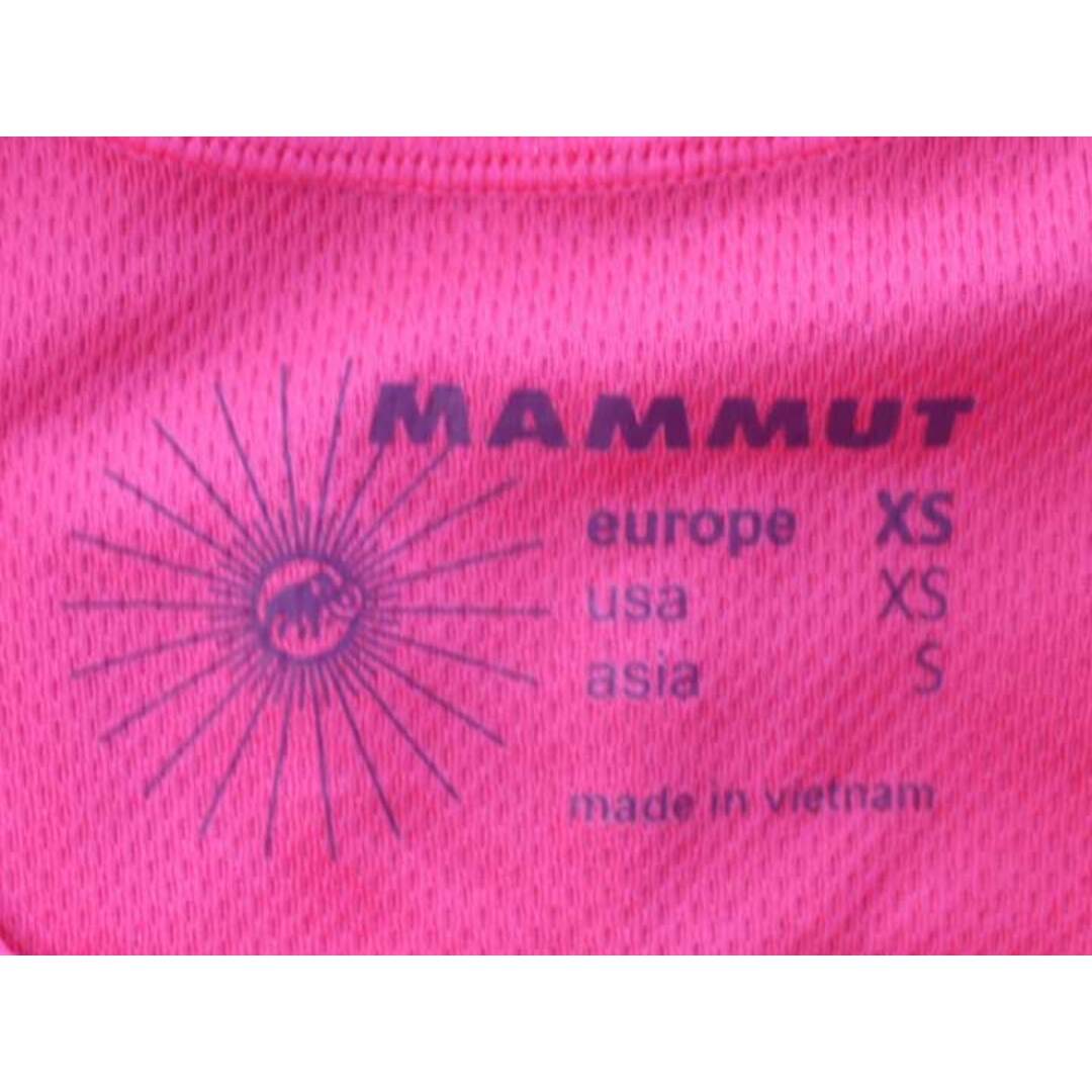 Mammut(マムート)の【春物新入荷】■MAMMUT/マムート■ジップTシャツ/MTR141/半袖 ピンク レディース XS【中古】春夏 133042 レディースのトップス(Tシャツ(半袖/袖なし))の商品写真